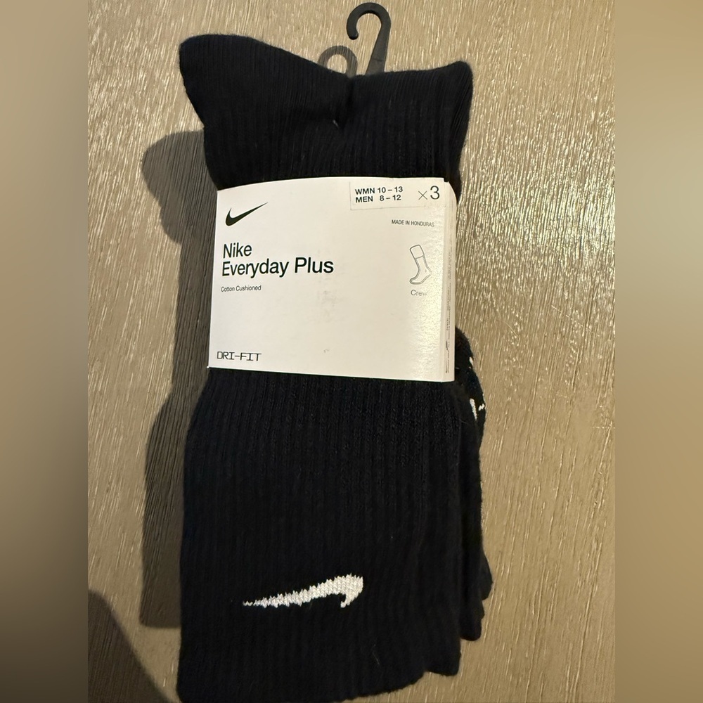 Nike Everyday Plus Men's Black Socks - Picture 1 of 2